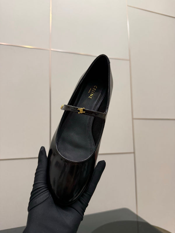 CL City Mary-Jane Black Lambskin 725641