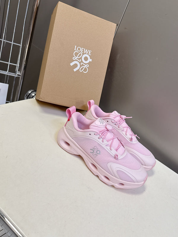 Loewe x On Cloudsolo Sneakers Pink Polyester and Mesh 536843