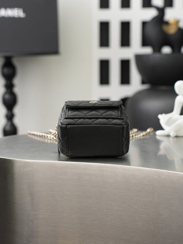 CC π¨π·ππππ Mini Backpack Black Caviar