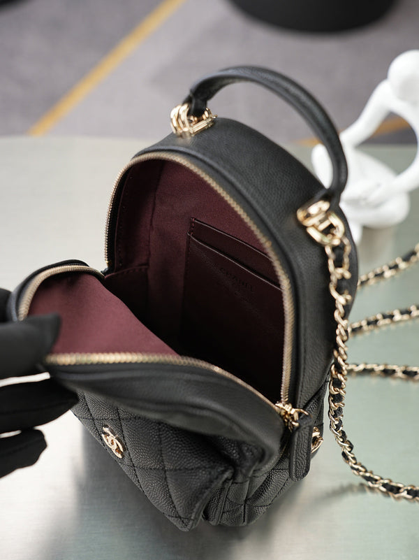 CC π¨π·ππππ Mini Backpack Black Caviar