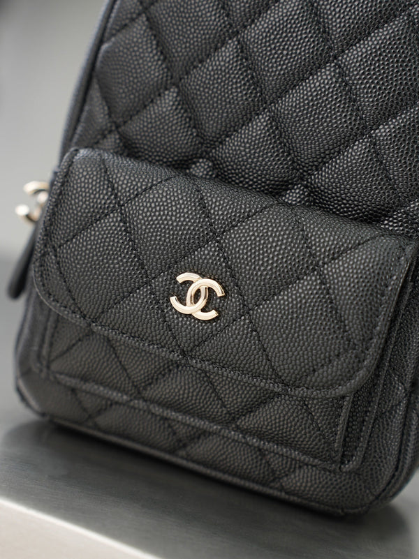 CC π¨π·ππππ Mini Backpack Black Caviar