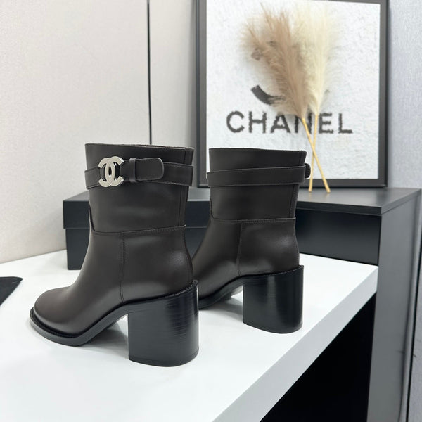 CC FW 2026 Ankle Boot Dark Coffee Cowhide 925669