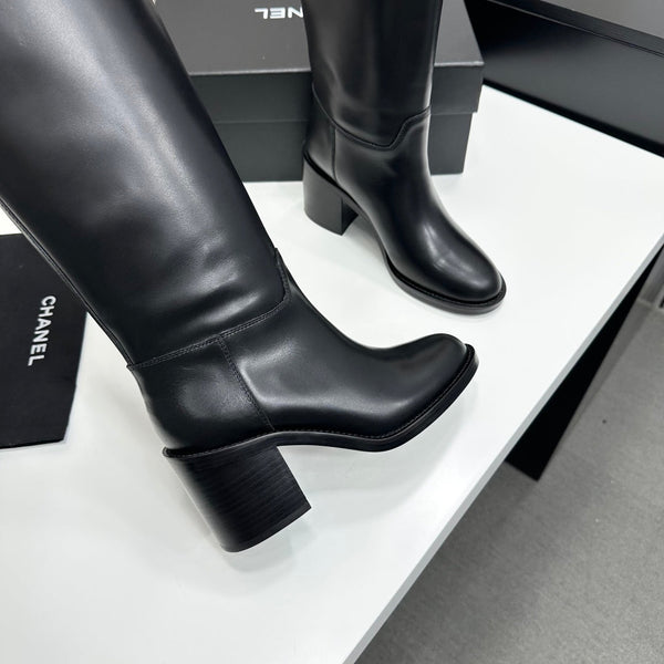 CC FW 2026 Long Boot Black Cowhide 925682
