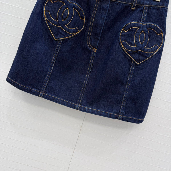 CC 26s Mini Skirt Dark Blue Denim 360877