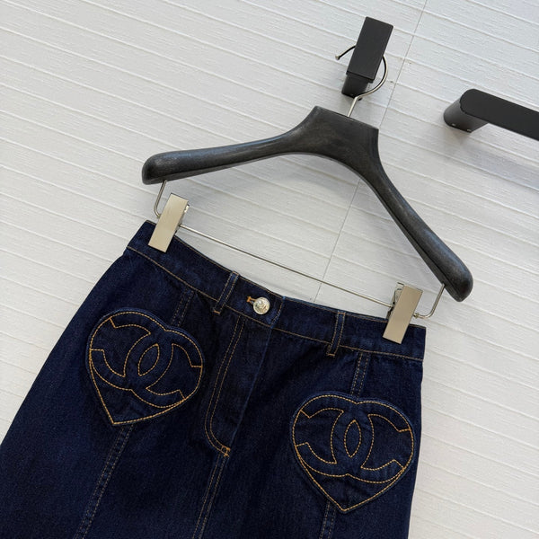 CC 26s Mini Skirt Dark Blue Denim 360877