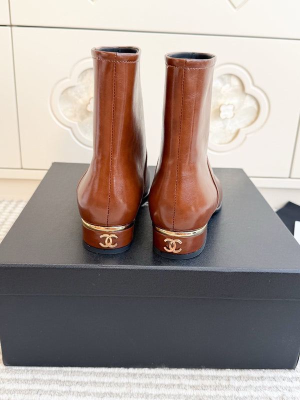 CC 26s Ankle Boots Brown Leather 122045