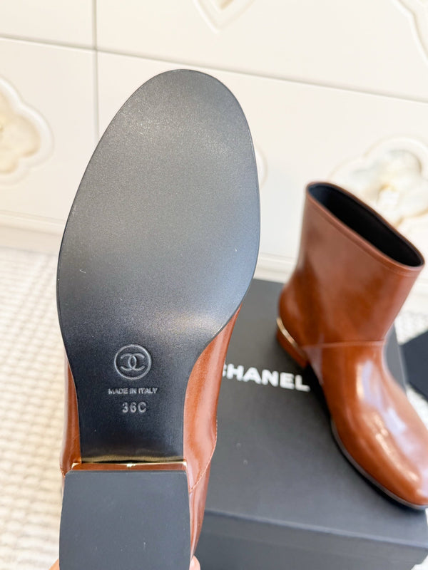 CC 26s Ankle Boots Brown Leather 122045