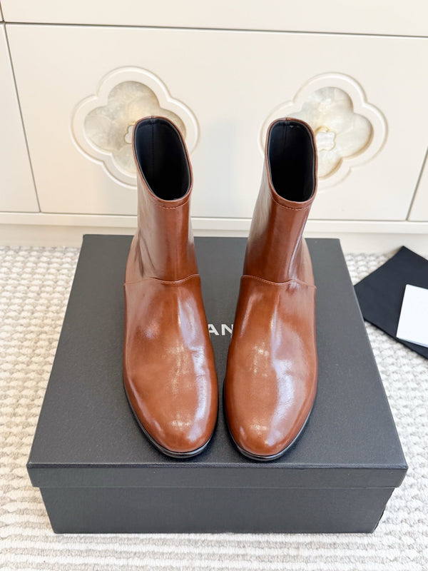 CC 26s Ankle Boots Brown Leather 122045