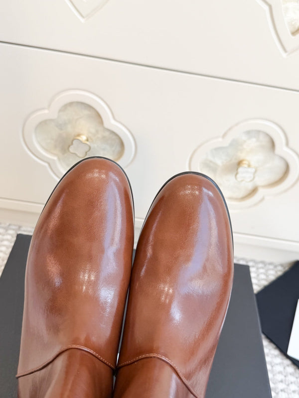 CC 26s Ankle Boots Brown Leather 122045