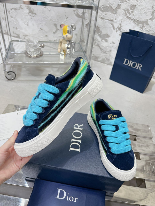 CD B33 Sneaker 30mm In Colorful Suede 100654