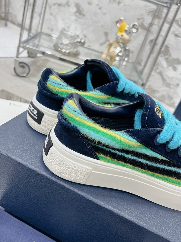 CD B33 Sneaker 30mm In Colorful Suede 100654
