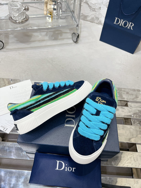 CD B33 Sneaker 30mm In Colorful Suede 100654