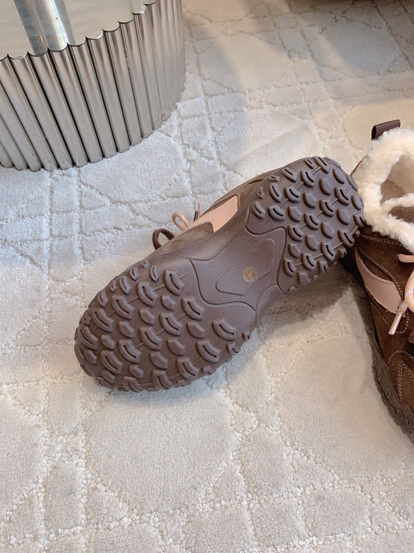 UGG Sneaker Pink Suede and Fleece 516900