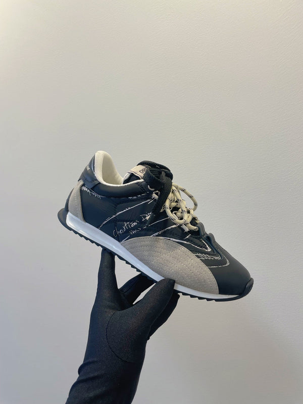 CD 26s D-Sketch Grey Dark Blue Suede Sheepskin 908095
