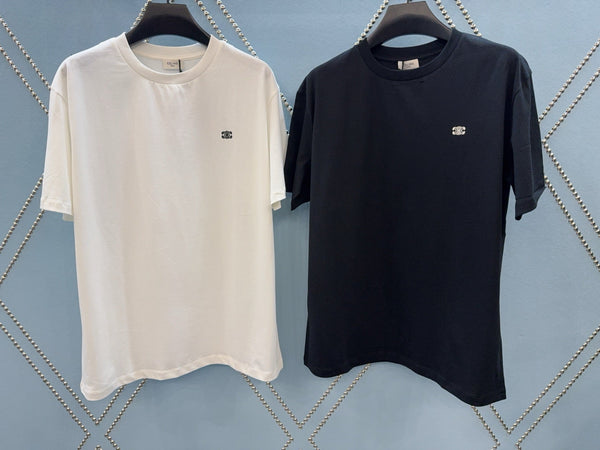 Celine Triomphe Embroidery T-shirt Cotton 351310