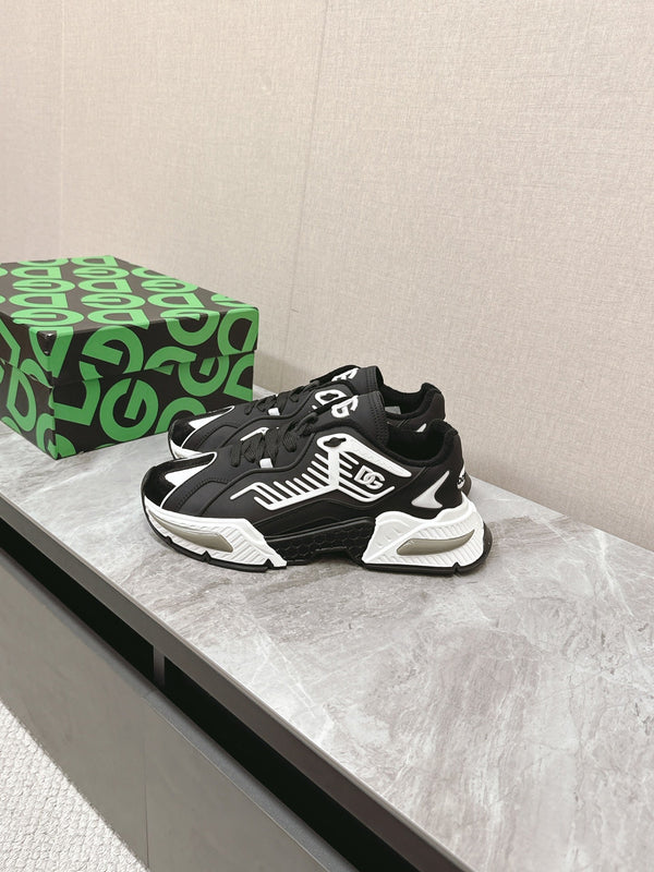 DC Daymaster Sneakers Black White Cowhide & TPU 116665
