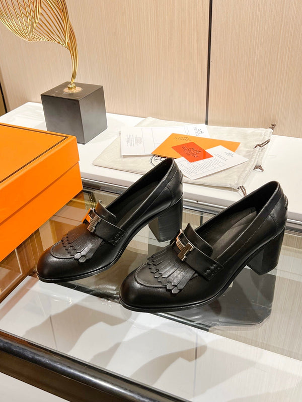HM 26s Elysee Loafers 8cm Leather 149082