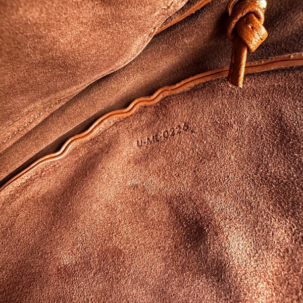 CL Halfmoon Triomphe Small Bag 25cm Brown Lambskin