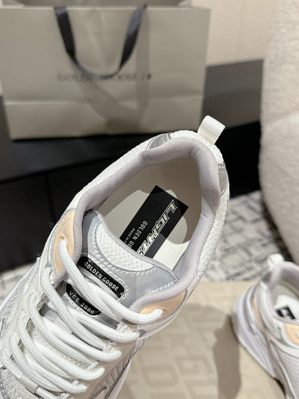 GGDB Marathon Sneakers White Mesh 980473