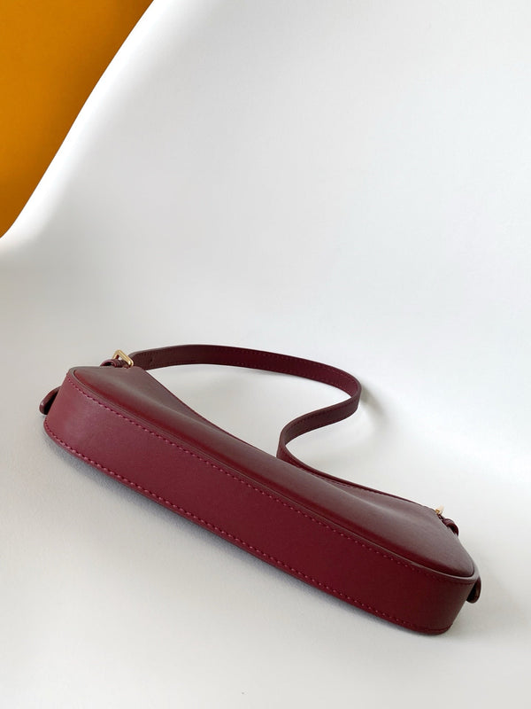 LV M25650 Pochette LV Bloom with Charm 23cm Red Calfskin GHW