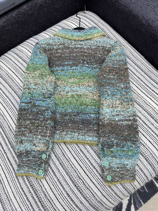 CC 2025 Jacket Blue Gray Green Wool 325839