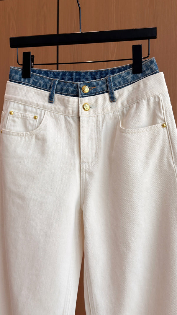 CC 2026 Jeans White Denim Cotton 435475