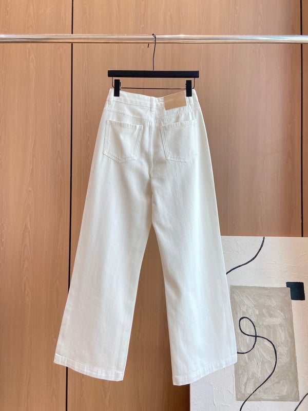 CC 2026 Jeans White Denim Cotton 435477