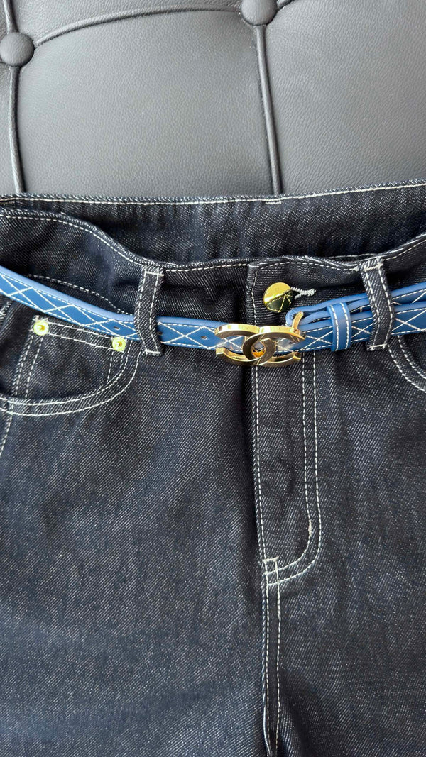 CC 2026 Jeans Dark Blue Denim Cotton 435493