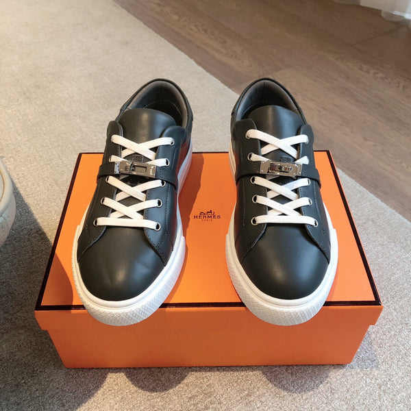 HM Day Sneaker Black White Lambskin 970890