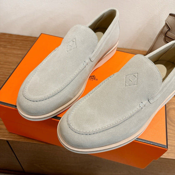 HM Impact Loafers Light Grey Suede 526170