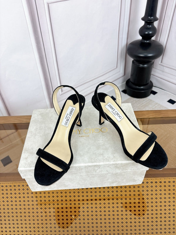 JC 26s Jenn Sandal Black Suede 931999