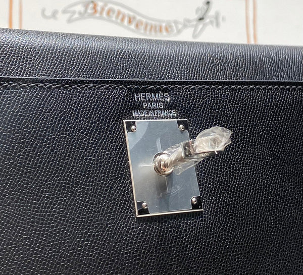 HM Kelly Elan 27cm Black Leather Shw