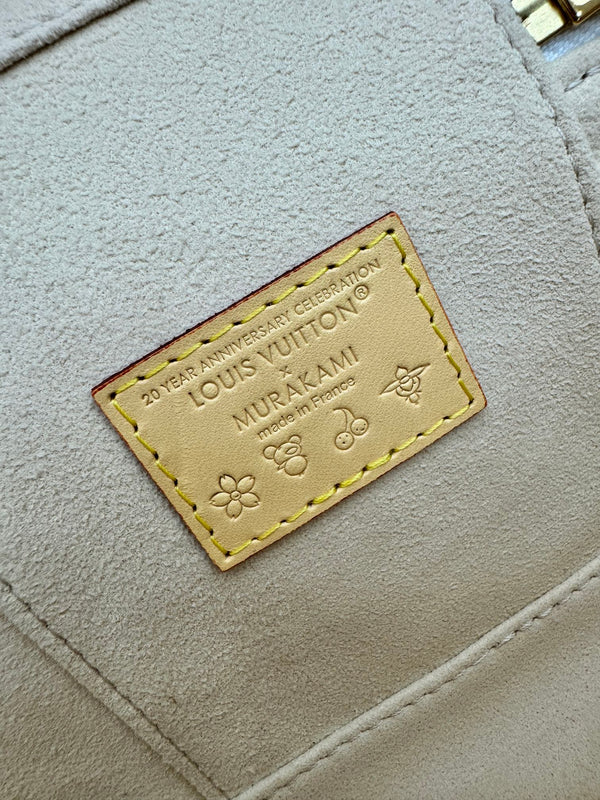 LV Vanity Case 19cm White Multicolore Monogram Canvas 331374