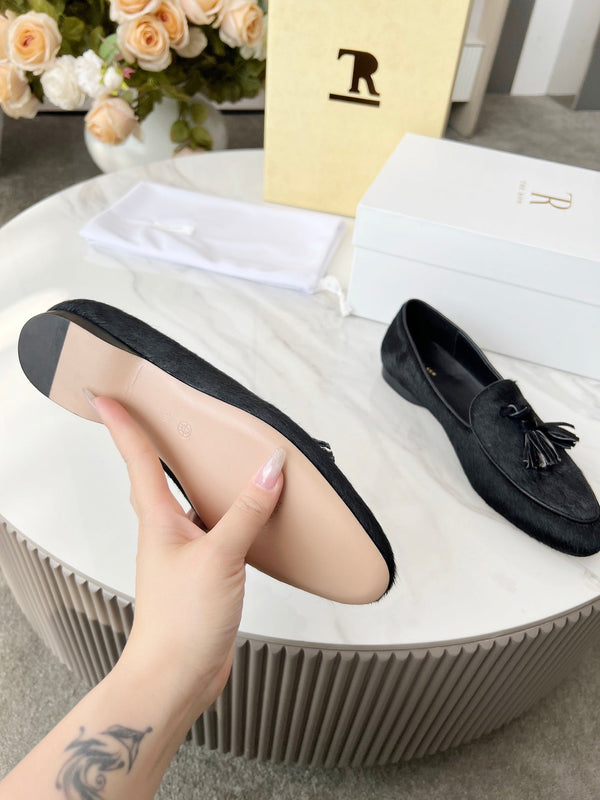 TR 26s Tassel Loafer Flat Pony Hair 146474