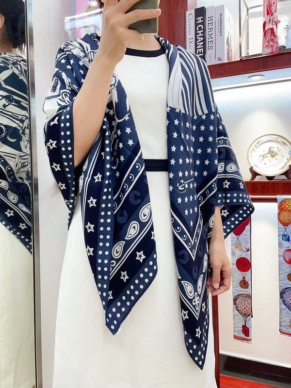 SCARF 135 CM COLORFUL 388155
