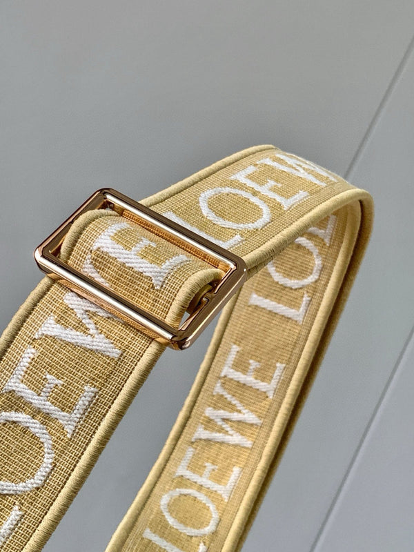 Loewe Mini Gate Dual Bag Yellow Calfskin