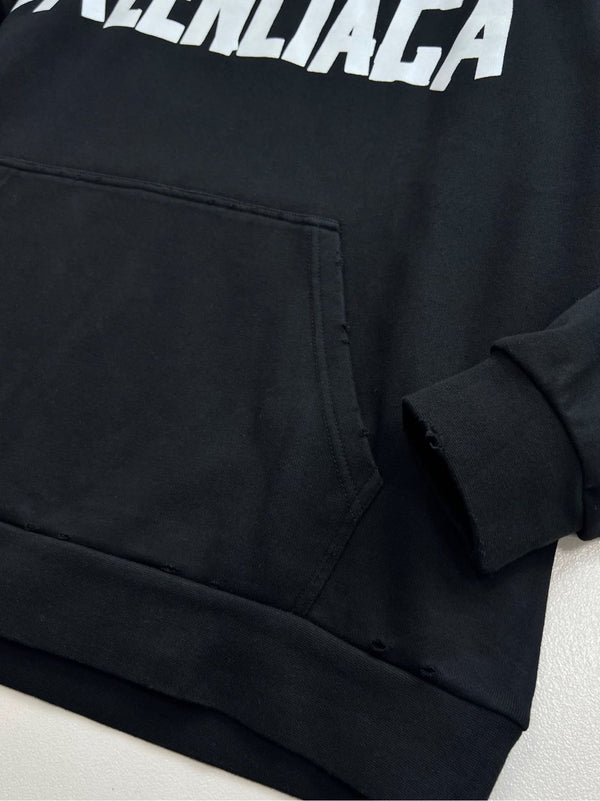 Balenciaga 25 Long-sleeved Tank Top Black Cotton 0035