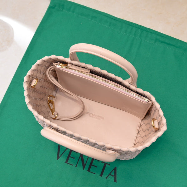 BV Mini Cabat 20cm Leather GHW
