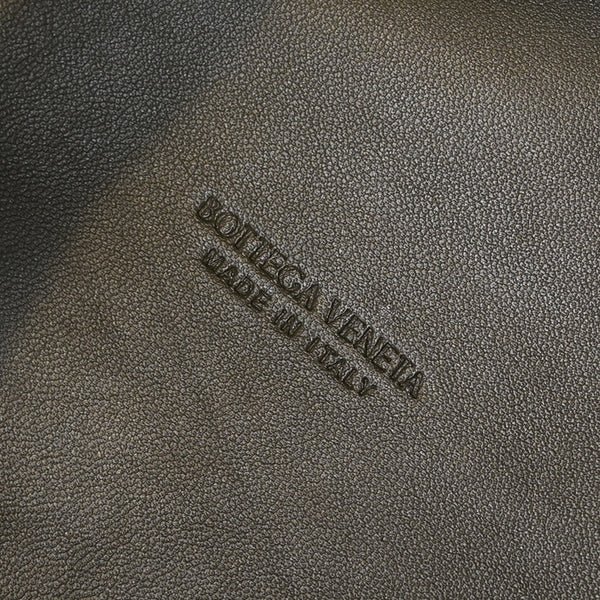 BV 26s Parachute Bag Olive Intrecciato Suede 291417