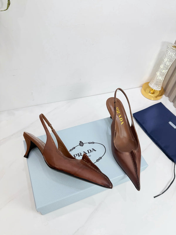 PRA 26SS Slingback 55 Brown Cowhide 592413