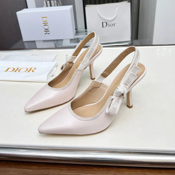 CD 26s J'Adior Slingback Pumps Ribbon Calfskin 153617