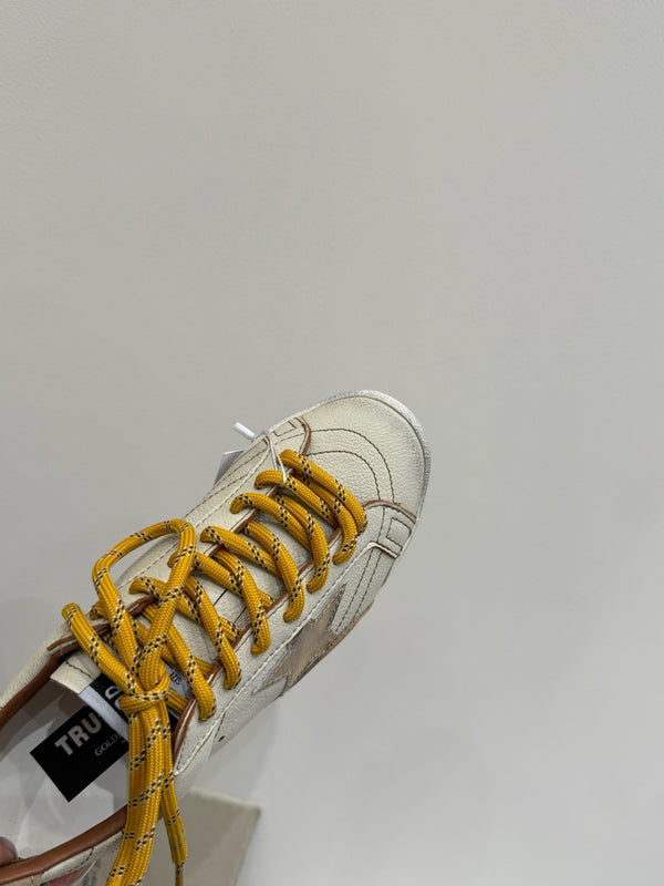 DC 25 Golden Goos Superstar Trainers Beige Cowhide & Rubber 334967