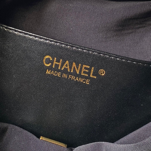 CC 26 Pouch Large Black Tortoiseshell Lambskin 286204