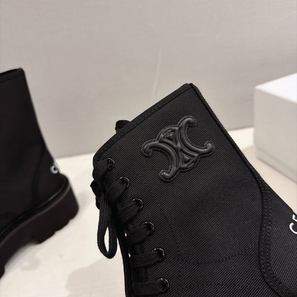 CE Bulky Boots 4.5cm Canvas 168182