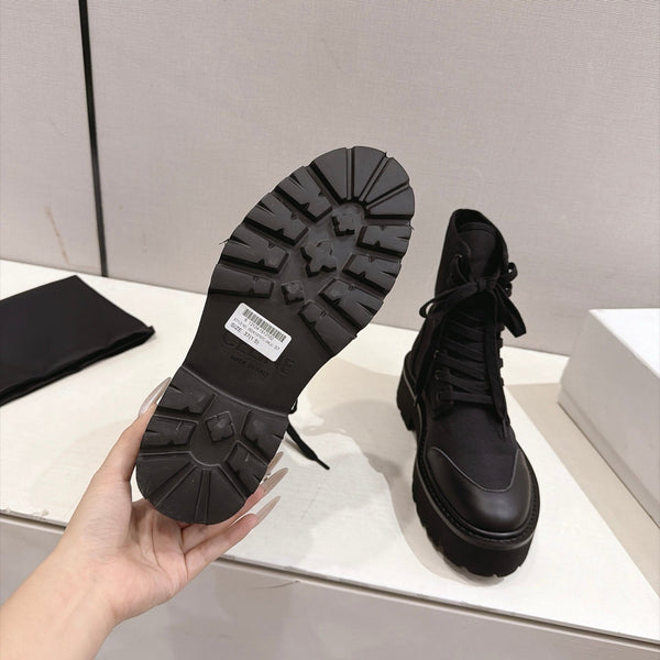 CE Bulky Boots 4.5cm Canvas 168182
