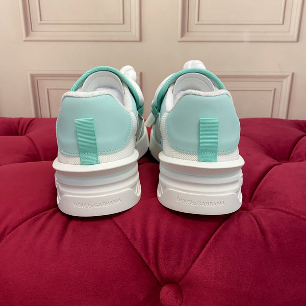 DC 25 Casual Sports Shoes Minty Green Silk Cowhide & Mesh 271103