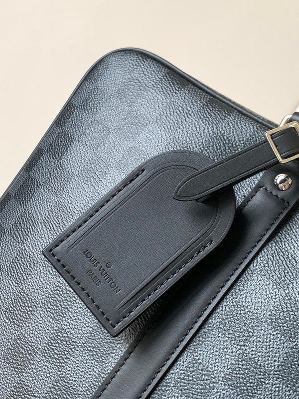 LV Porte-Documents Voyage Black Damier Graphite Canvas