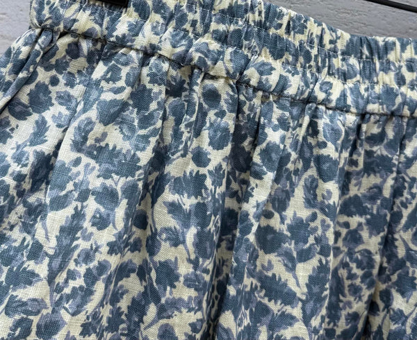 LP Corbin Bermuda Shorts Butter/Avio Linen 398056