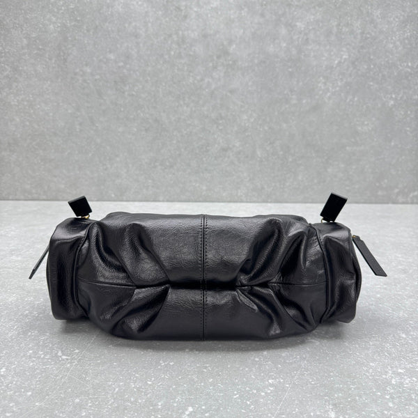 Dior 2025 Grand Tour Multipocket Bag 52cm Black Calfskin