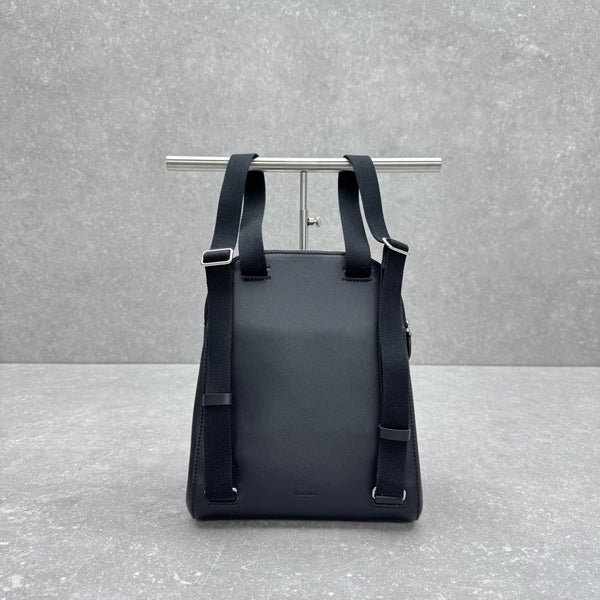 The Row 2025 Harper Backpack 26cm Black Leather